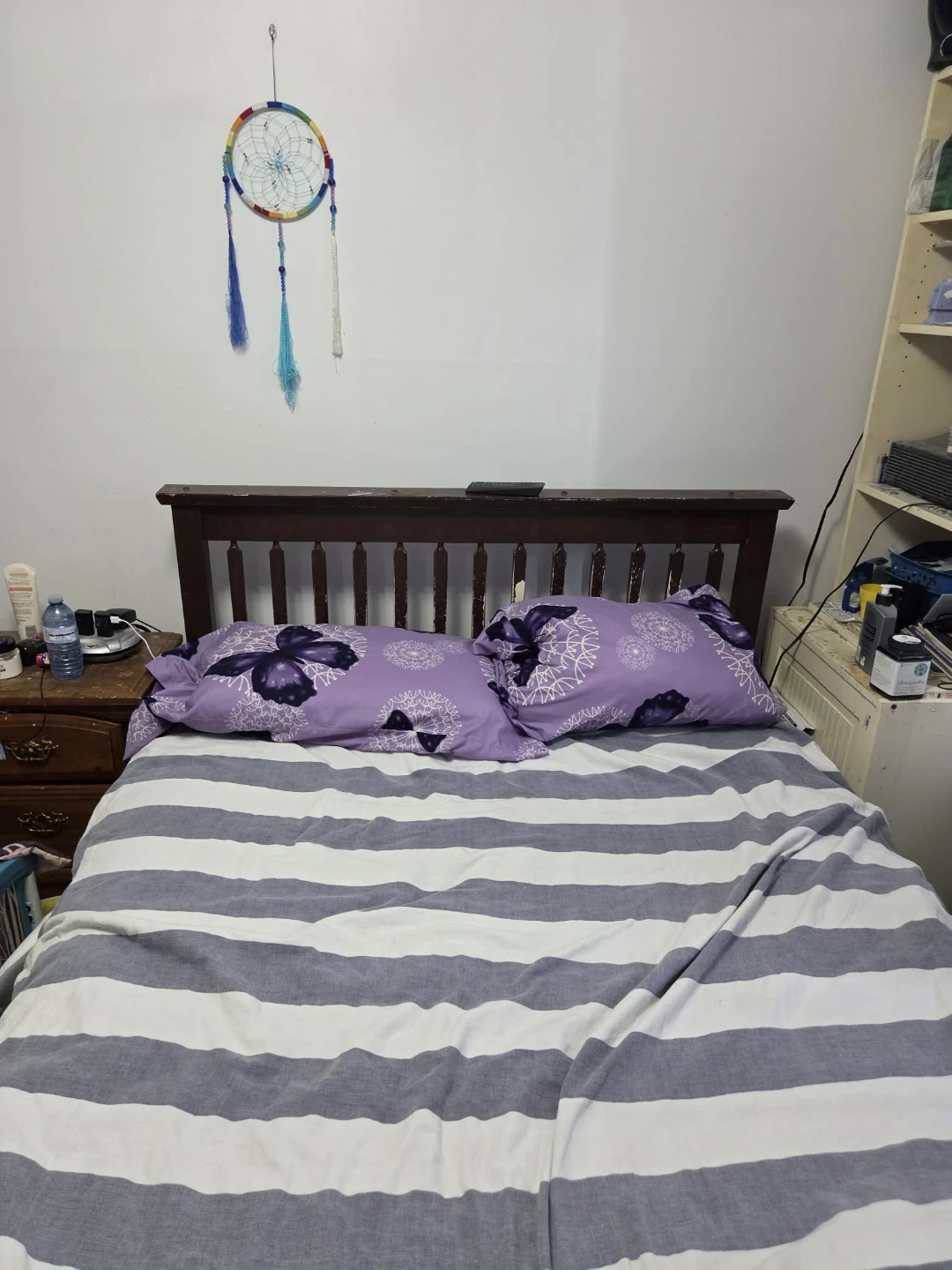 Wooden Headboard Bed Frame - photo 2