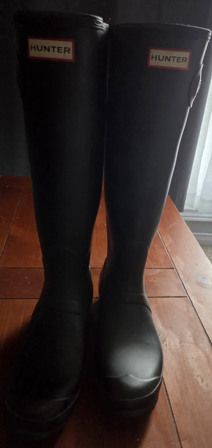 Hunter Black Tall Rain Boots - photo 4