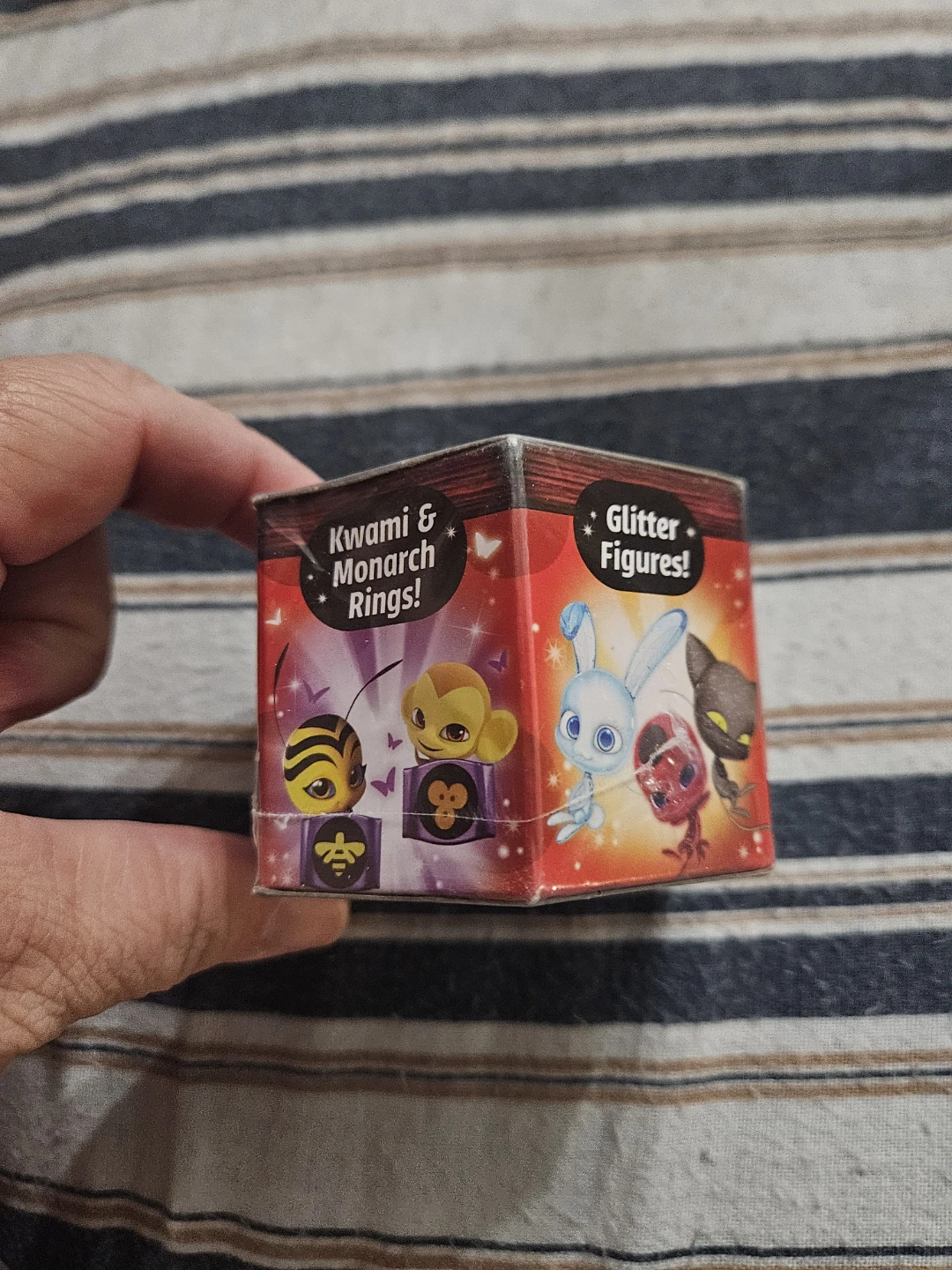 Miraculous Ladybug Kwami & Monarch Rings Glitter Figures - photo 2