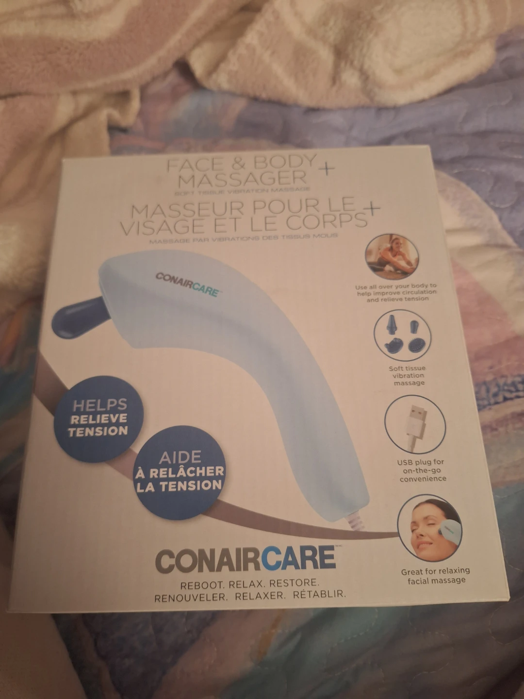 ConairCare Face & Body Soft Tissue Vibration Massager