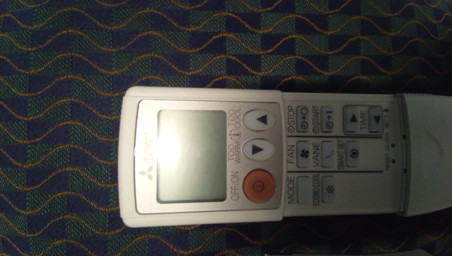 Mitsubishi Air Conditioner Remote Control KM15E