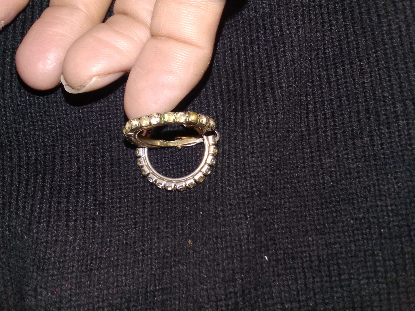 Two sparkly rings