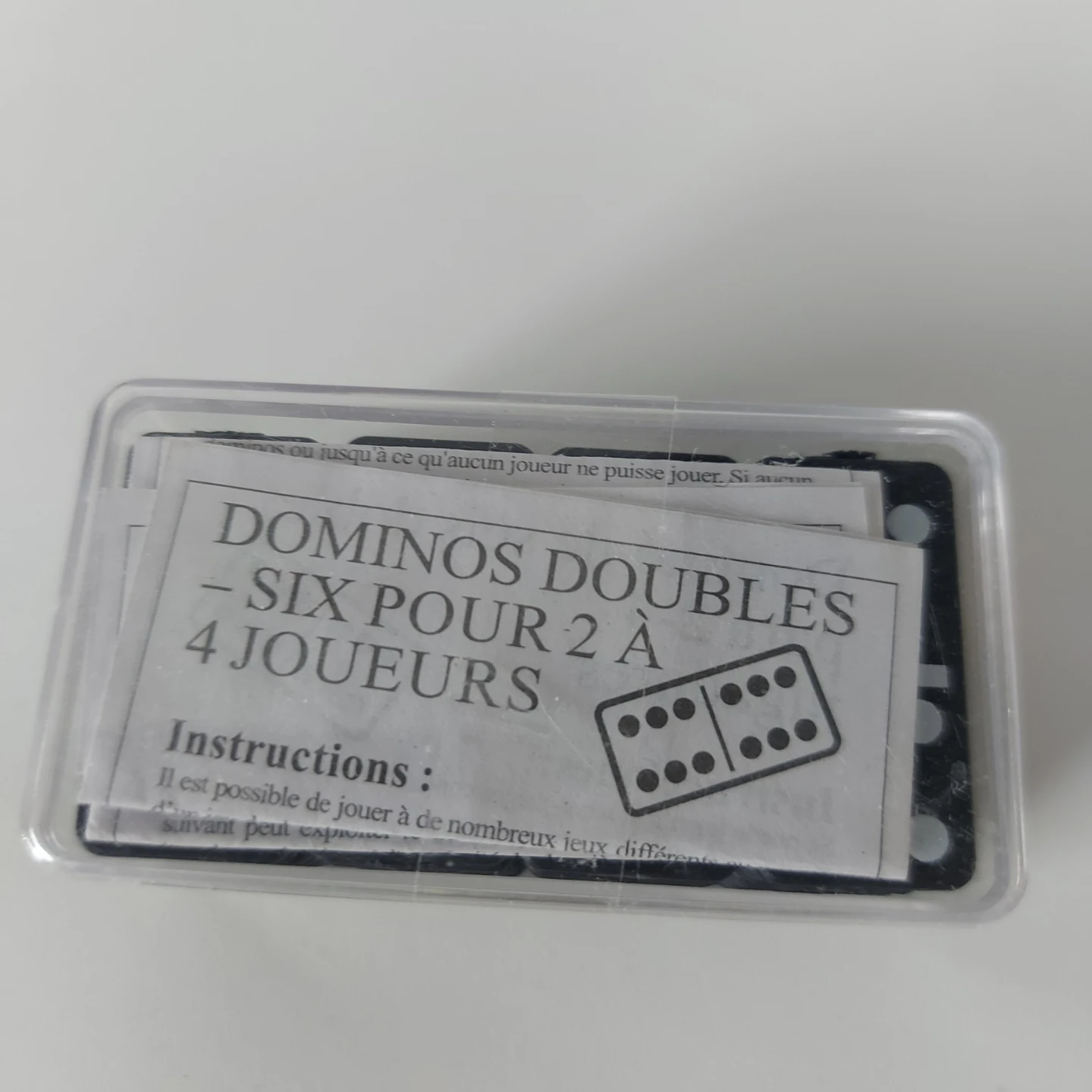 Dominoes Double Six and Playing Cards Travel Gadget Set - photo 3