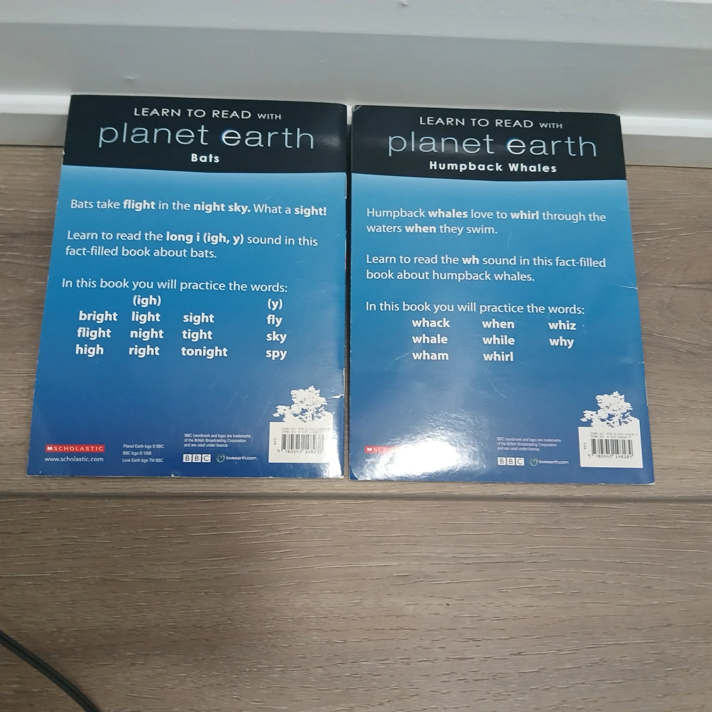 🏆 Learn to Read with Planet Earth Books - Bats & Humpback Whales - photo 2