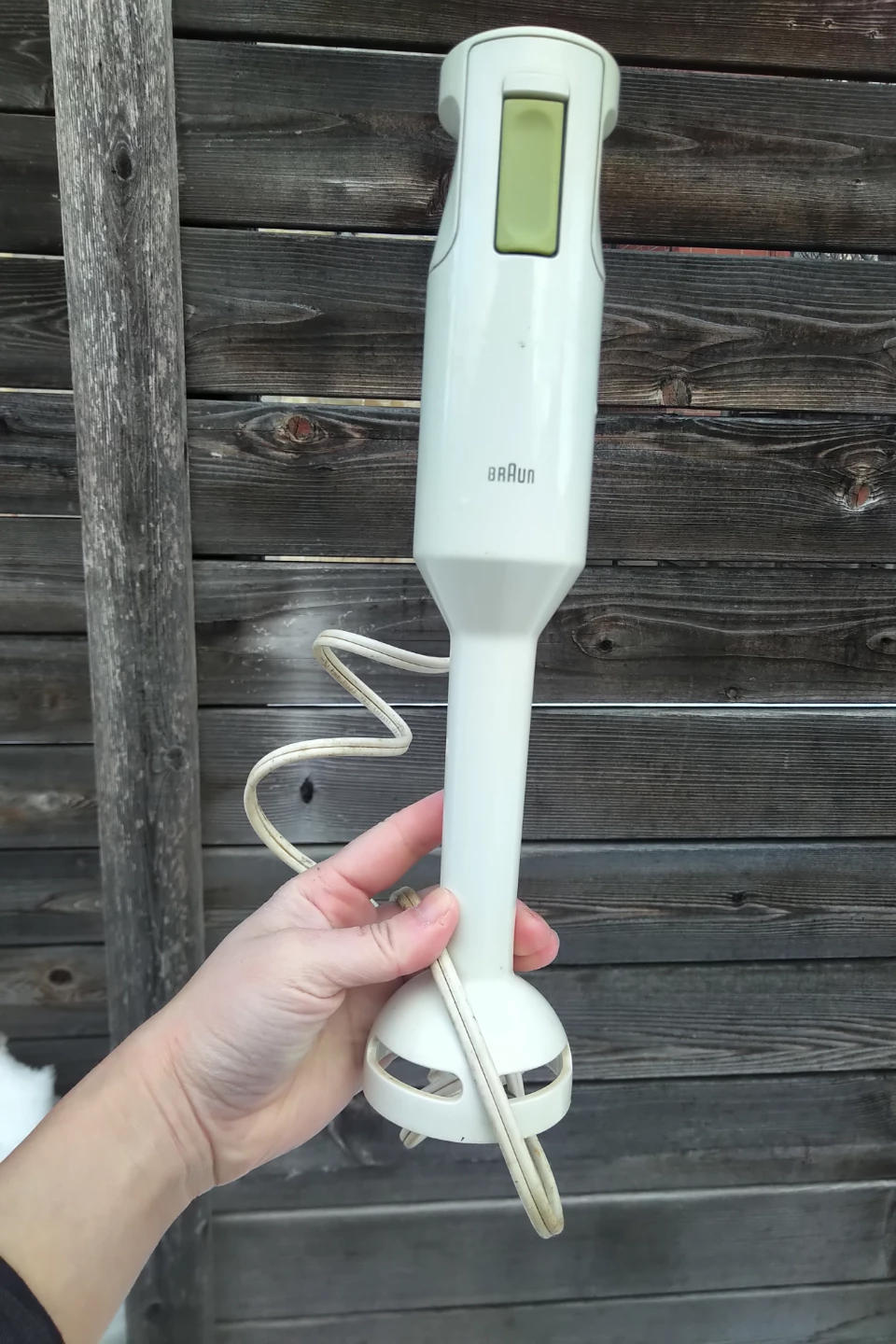 Braun handheld immersion blender