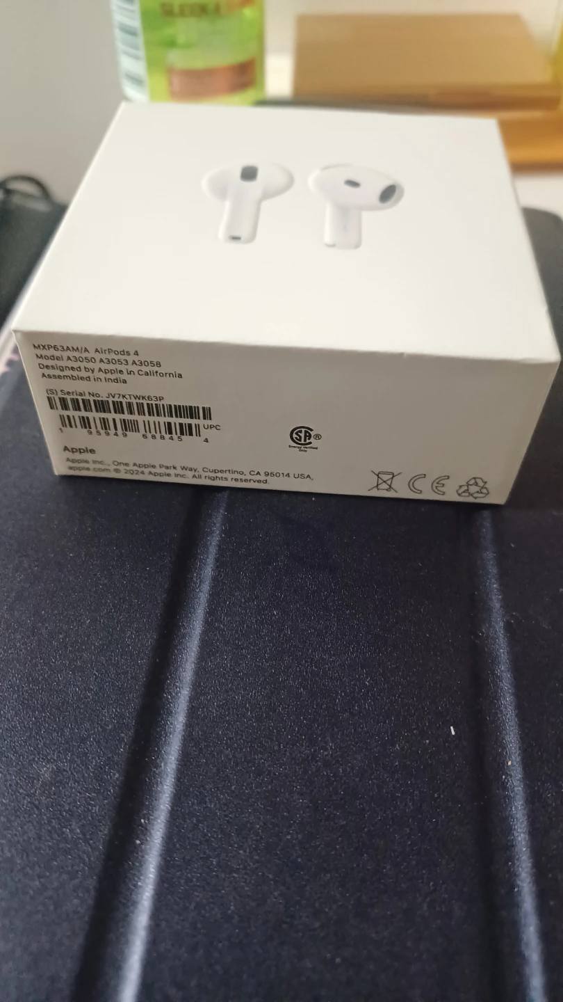 Apple AirPods 4 Wireless Headphones with Charging Case - photo 4