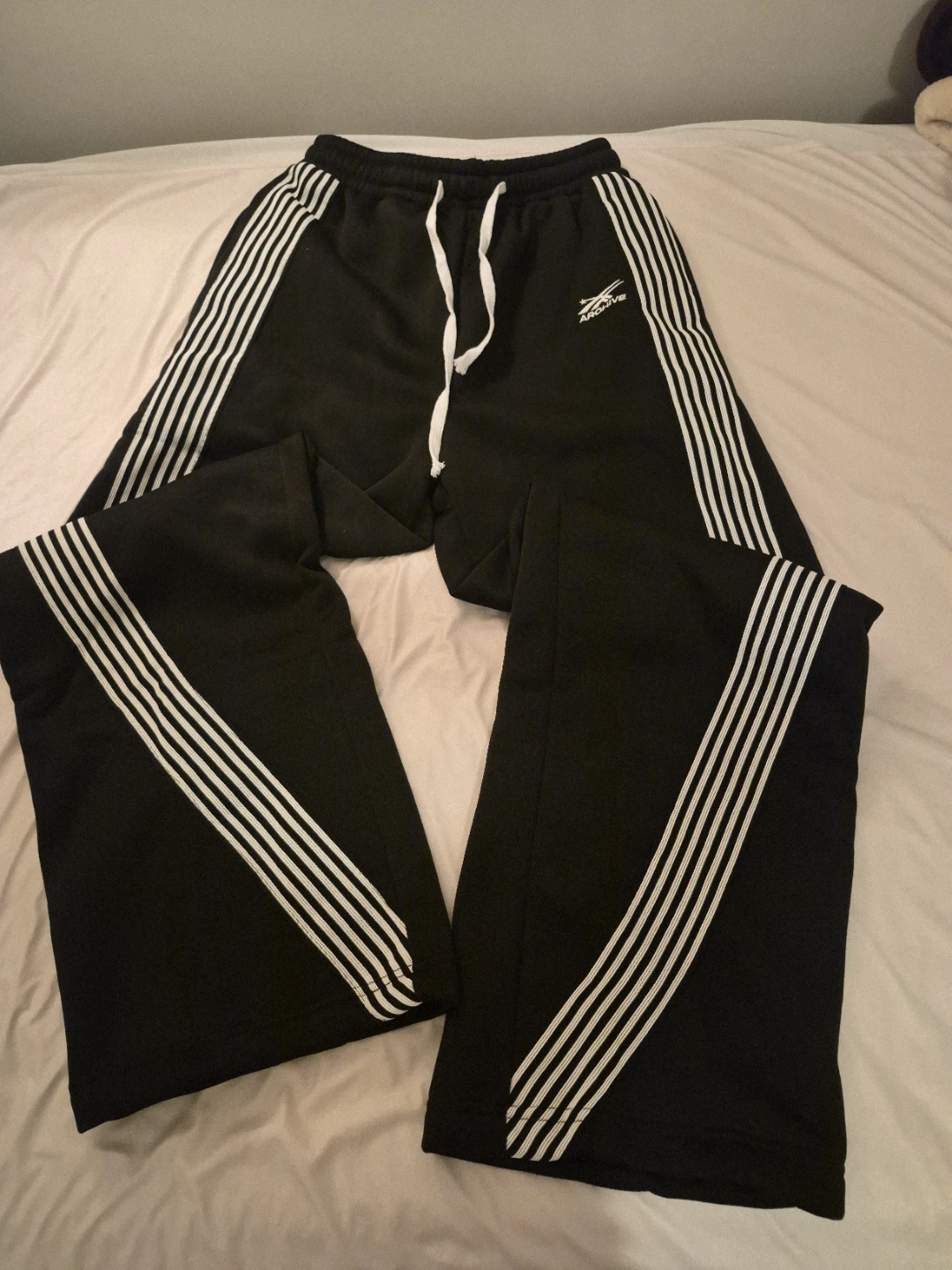 Archive Black Track Pants size m