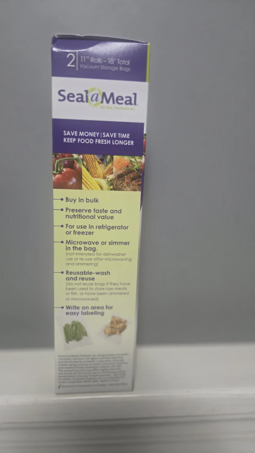 Seal-a-Meal Vacuum Storage Bags - 11" Rolls