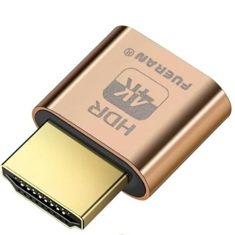 4K HDR HDMI Dummy Plug, Virtual Monitor EDID Emulator, ...