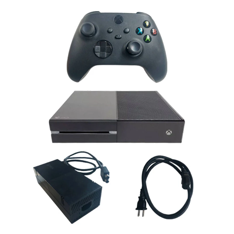 Xbox One Console with Controller and Power Brick