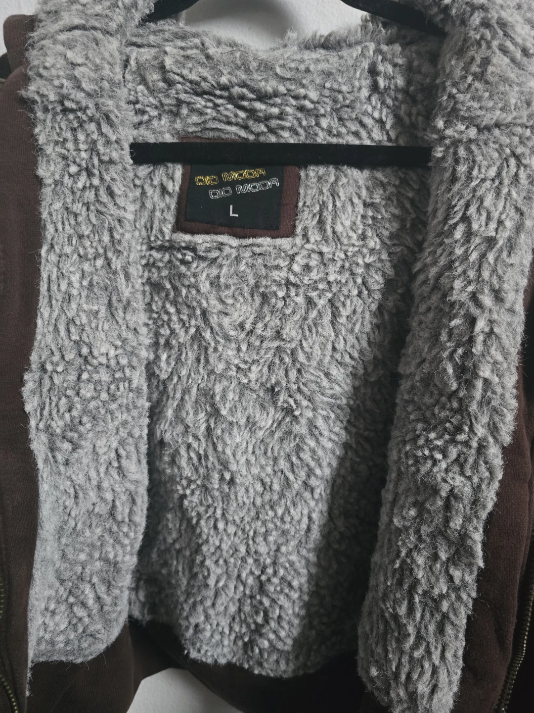 Zip-Up Hoodie with Faux Fur Lining - photo 4