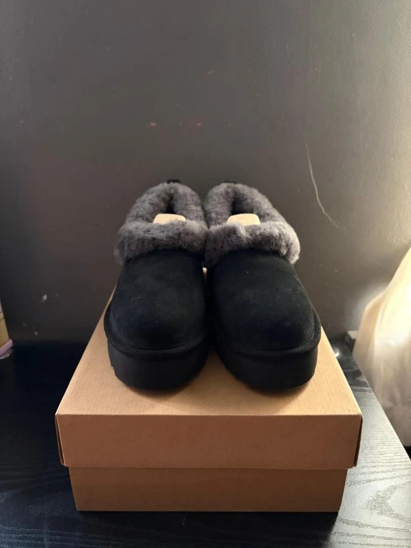 UGG W Nita Platform Shoes Black Size 9 - photo 3