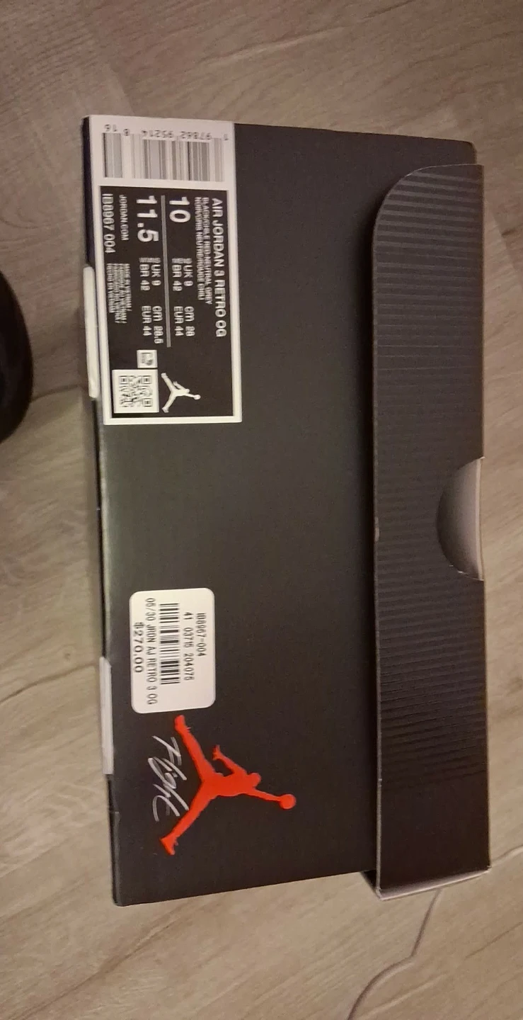Air Jordan 3 rare air size 10 - photo 4