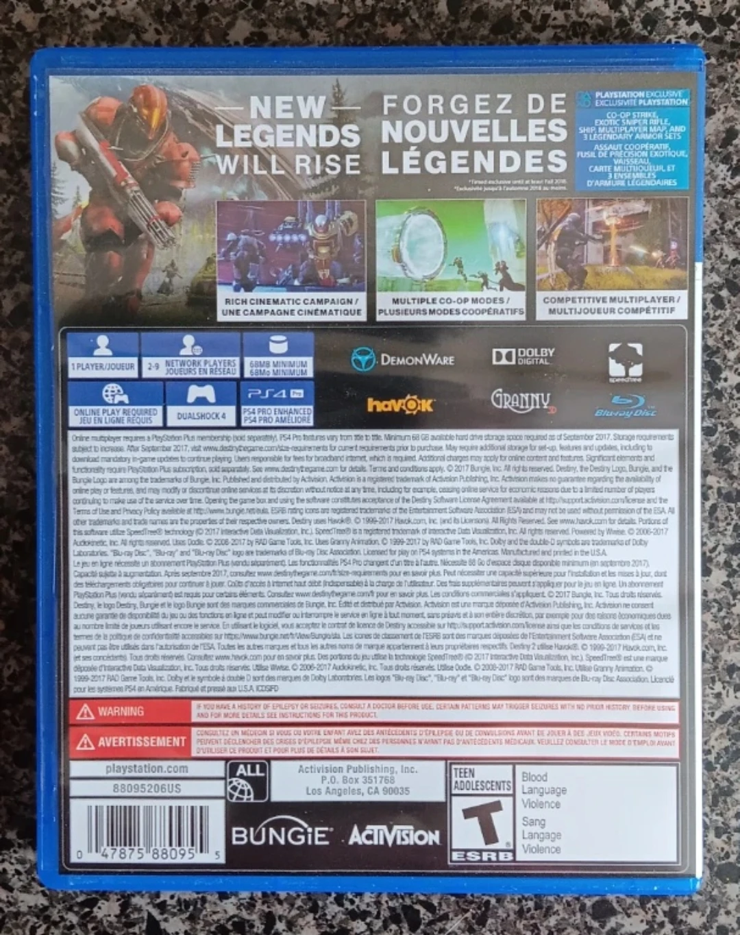 Destiny 2 PS4 Video Game - photo 2