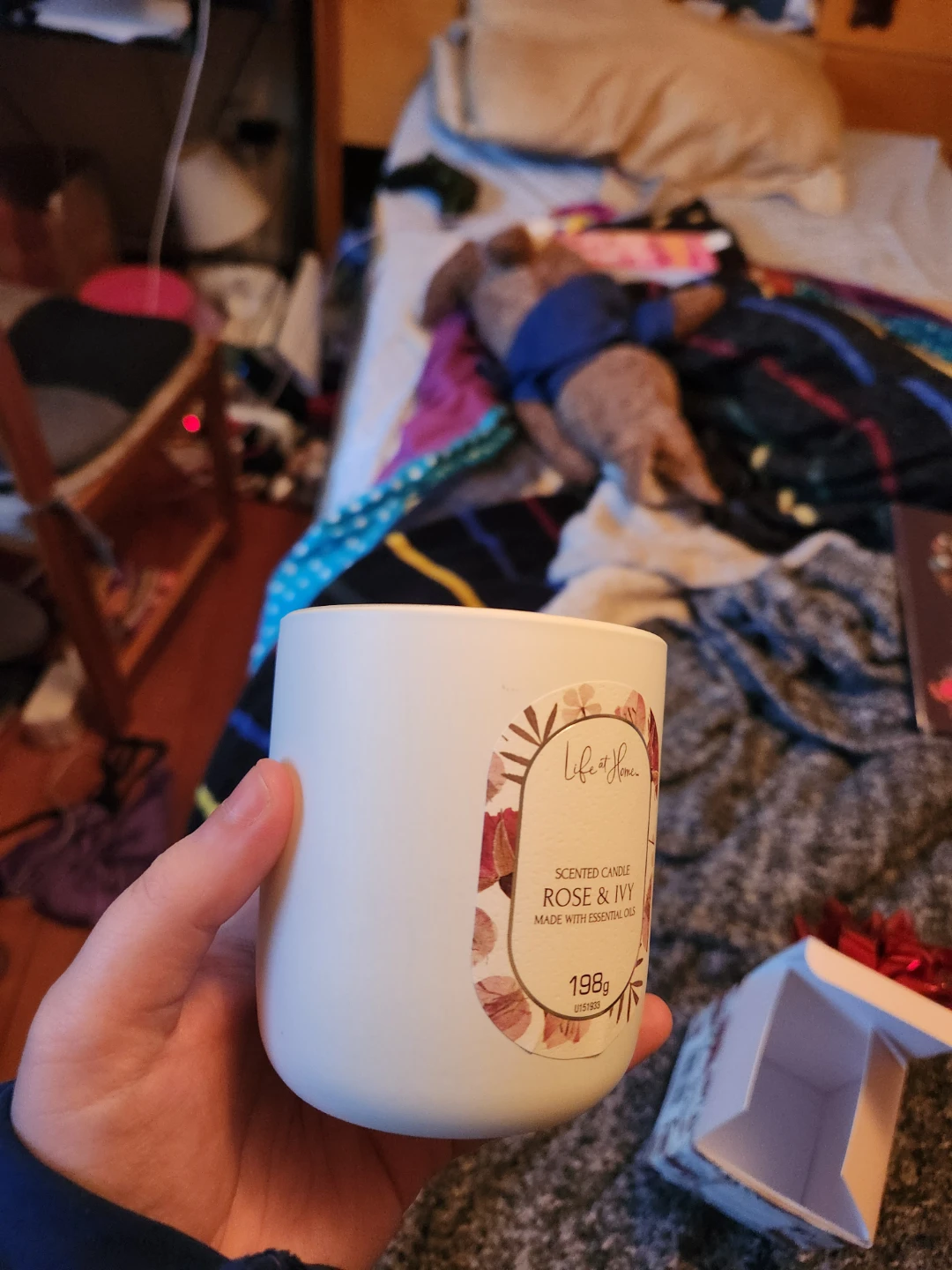 Life at Home Scented Candle Rose & Ivy 198g - photo 3