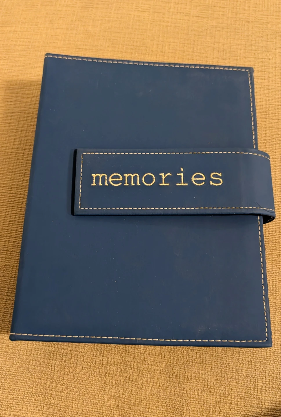 Blue "Memories" Photo Album