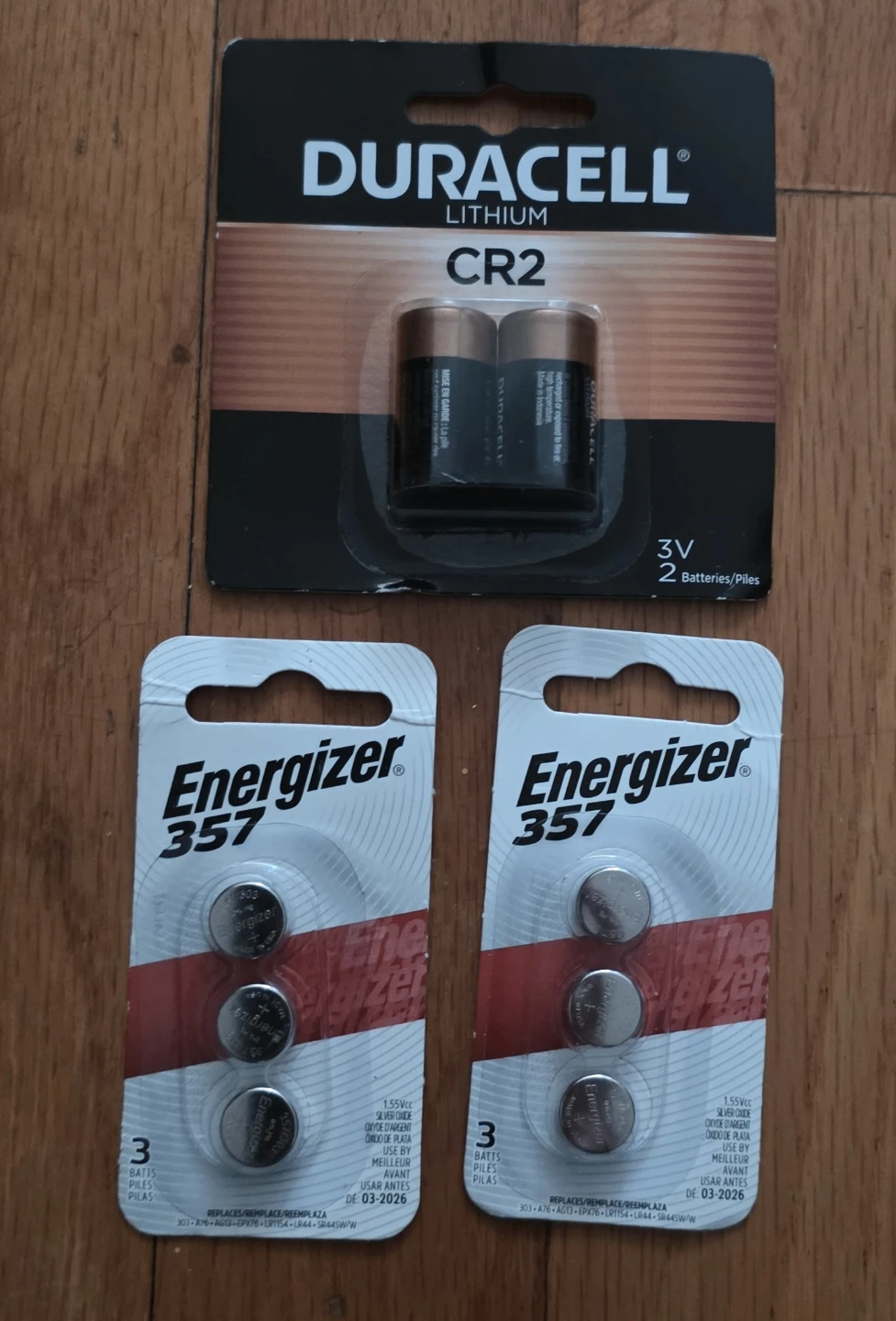 Duracell CR2 Lithium Batteries  Energizer lot
