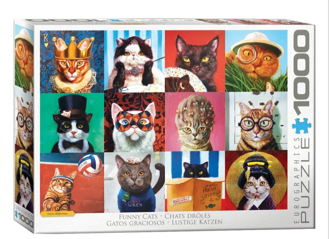 FUNNY CATS PUZZLE 🏆