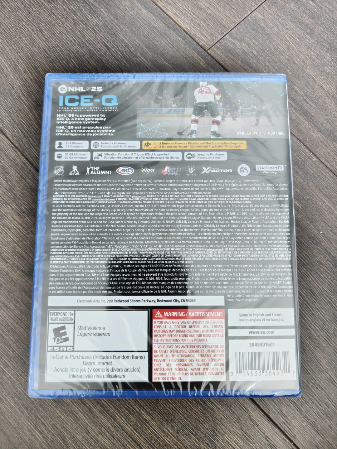 EA NHL 25 PS5 (new, sealed) - photo 2