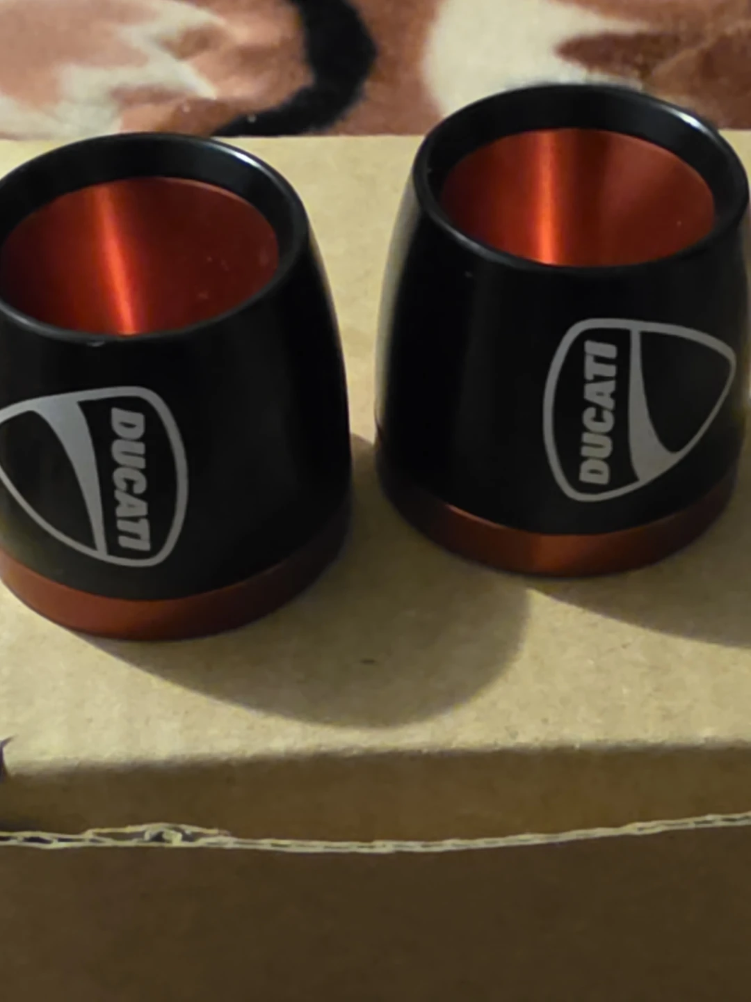 Ducati Motorcycle Handlebar weights