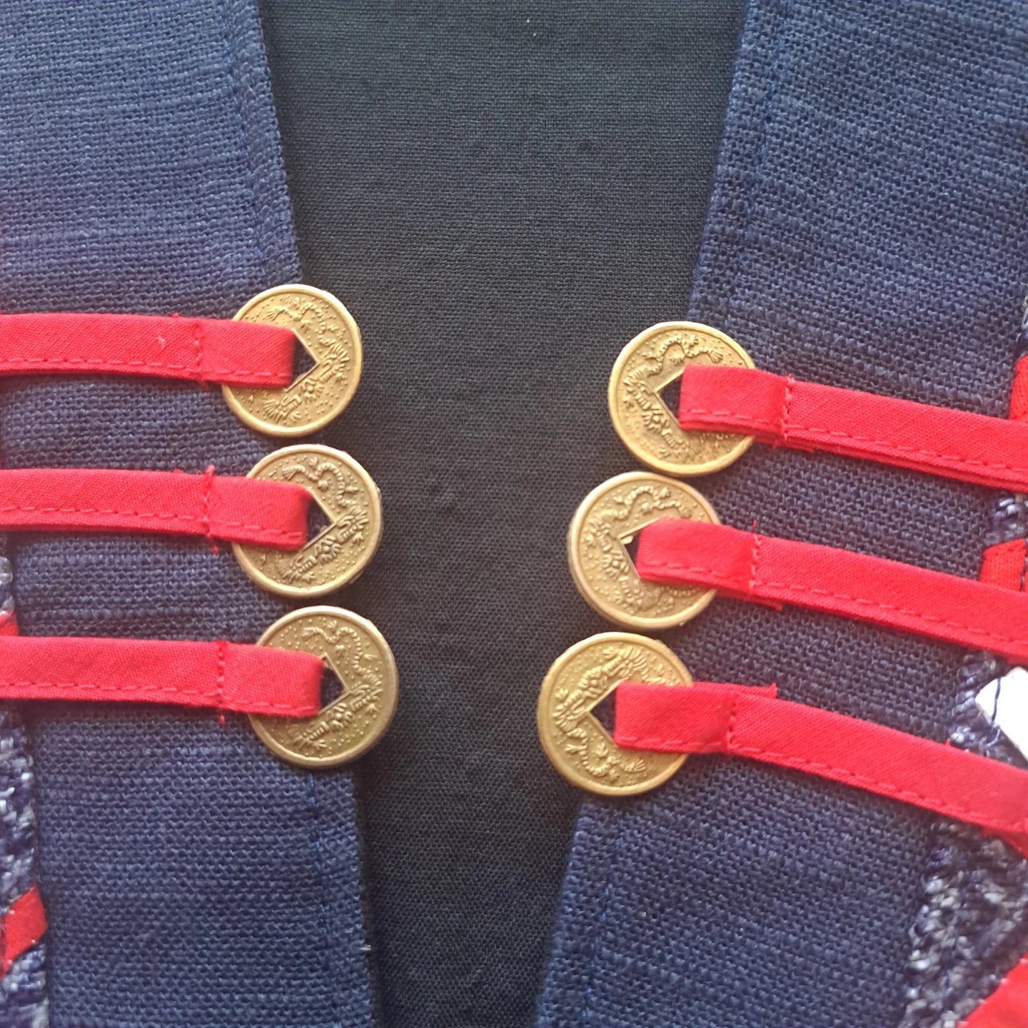 Hill Tribe Patchwork Embroidered Hemp Jacket - photo 4