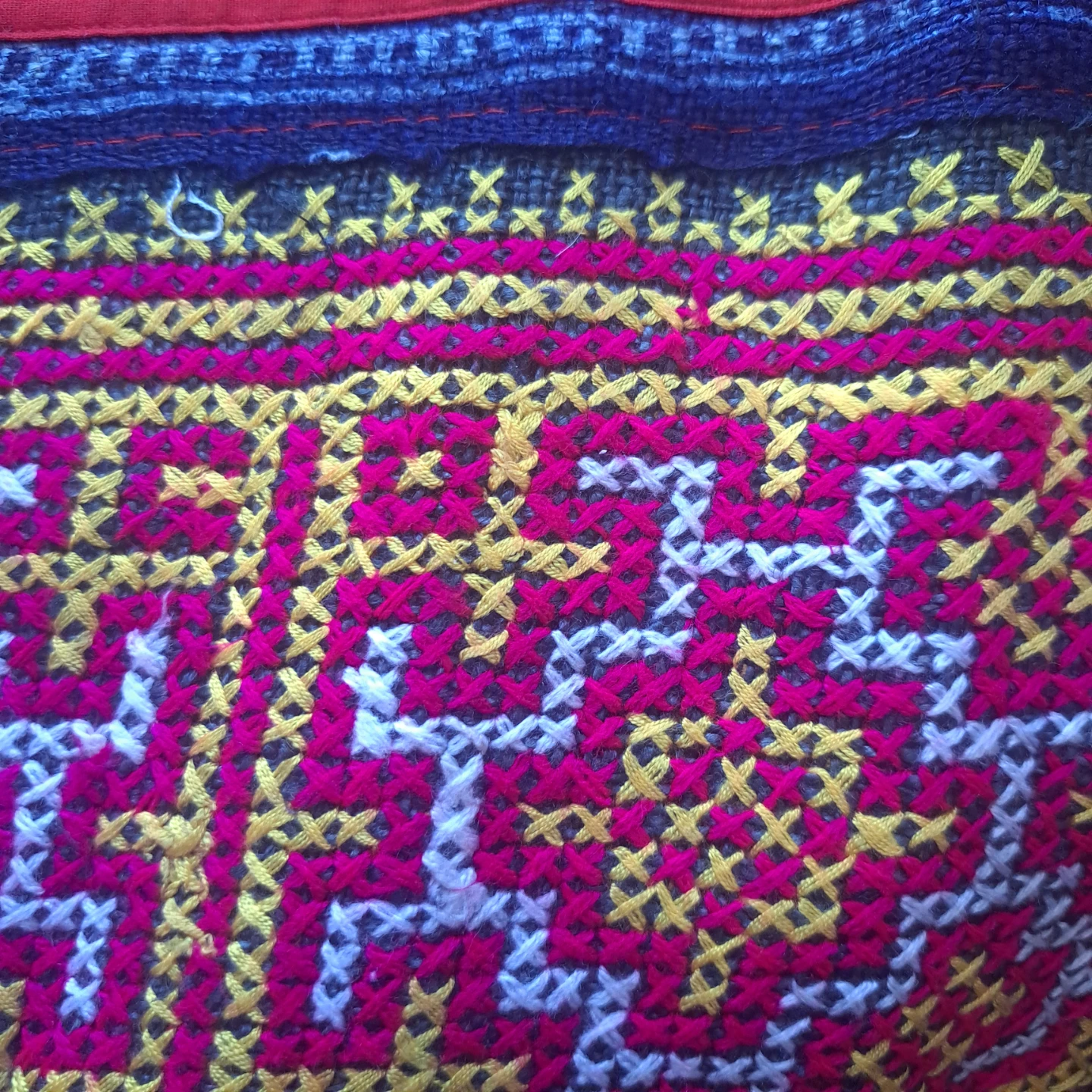Hill Tribe Patchwork Embroidered Hemp Jacket - photo 5