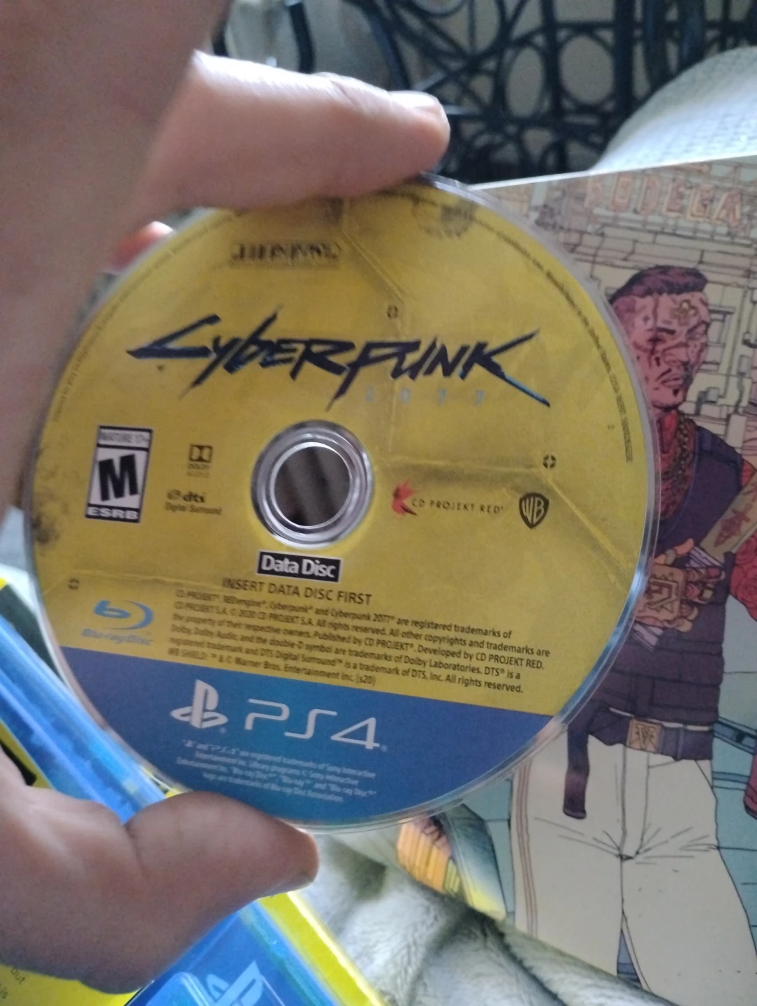 Cyberpunk 2077 PS4 Game collectors case edition - photo 3