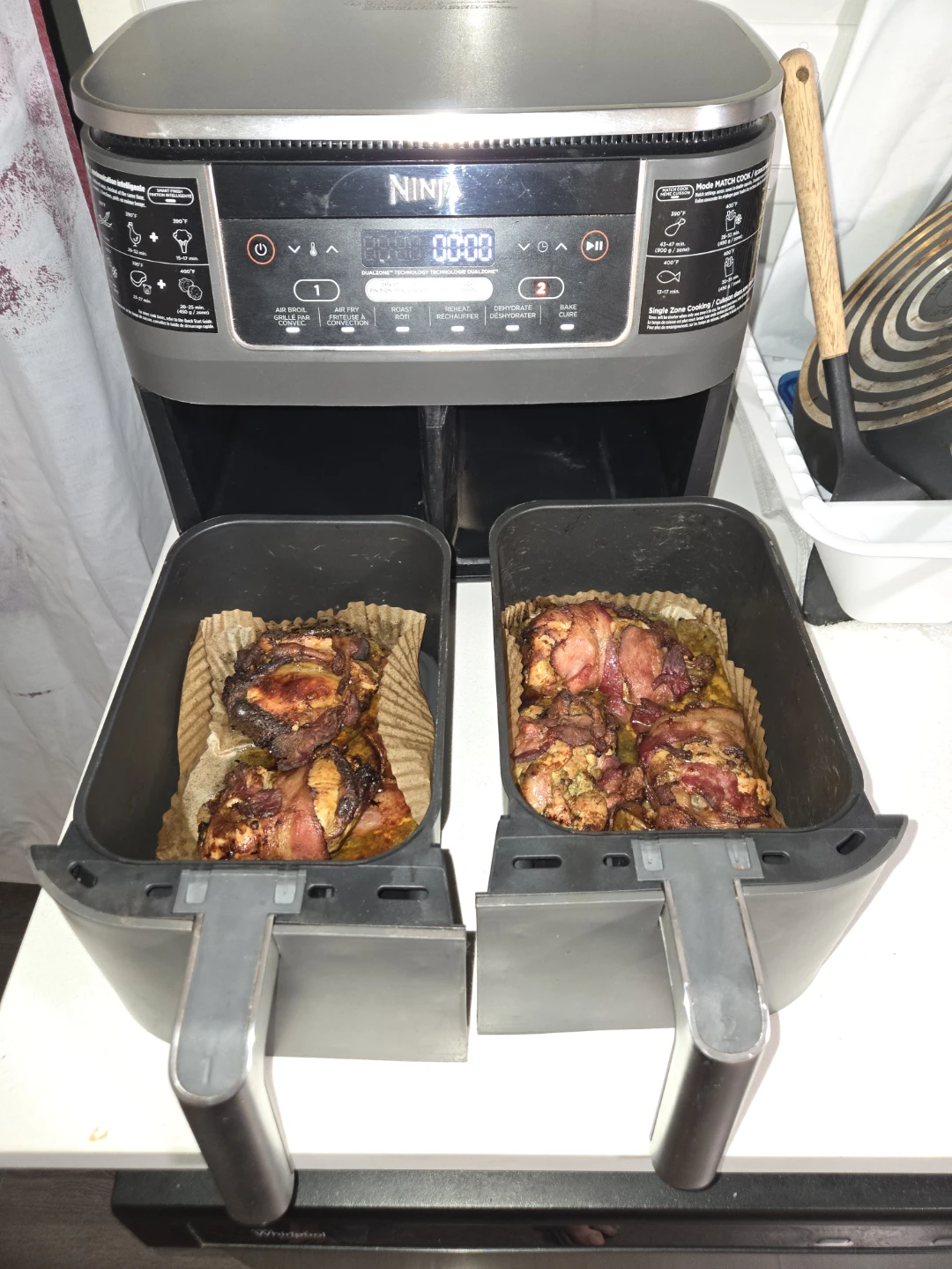 Ninja Air Fryer - DualZone 6-in-18-qt. 2-Basket (Firm price) 🥕 - photo 4