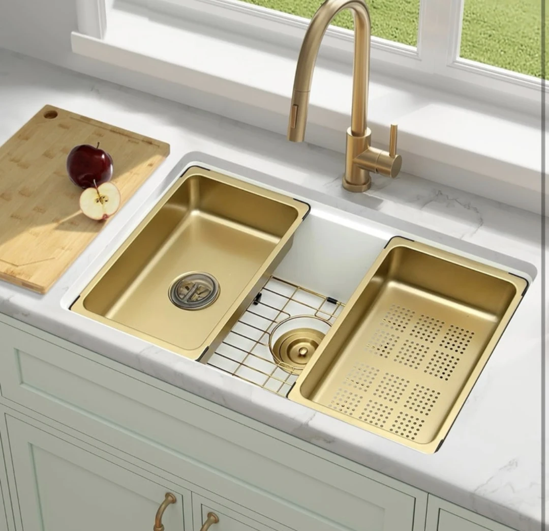 White Granite Kitchen Sink,Undermount Deep & Large 28x18” NEW