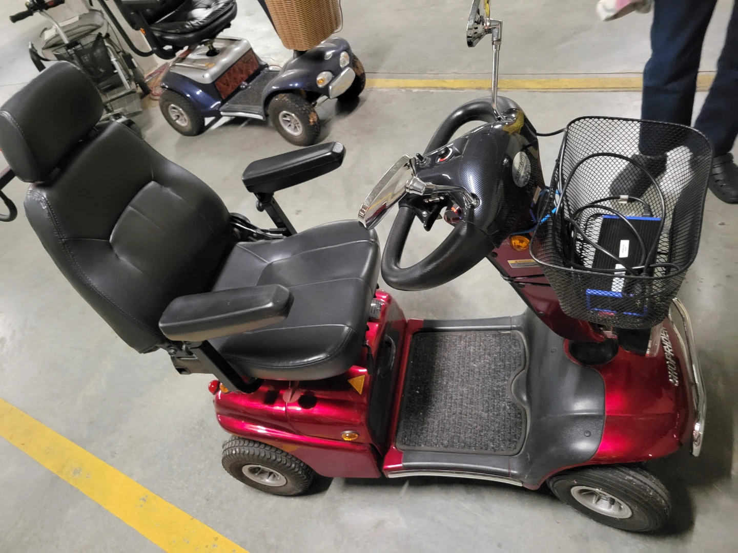 Shoprider Mobility Scooter with Basket