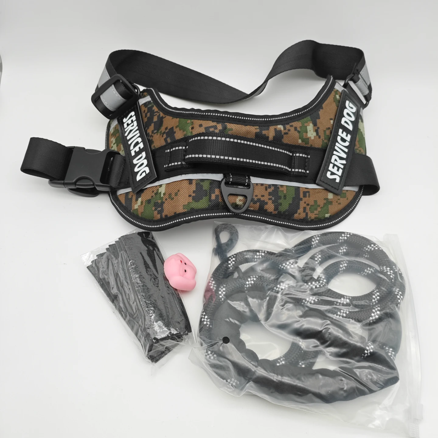 Service Dog Harness Camouflage Medium