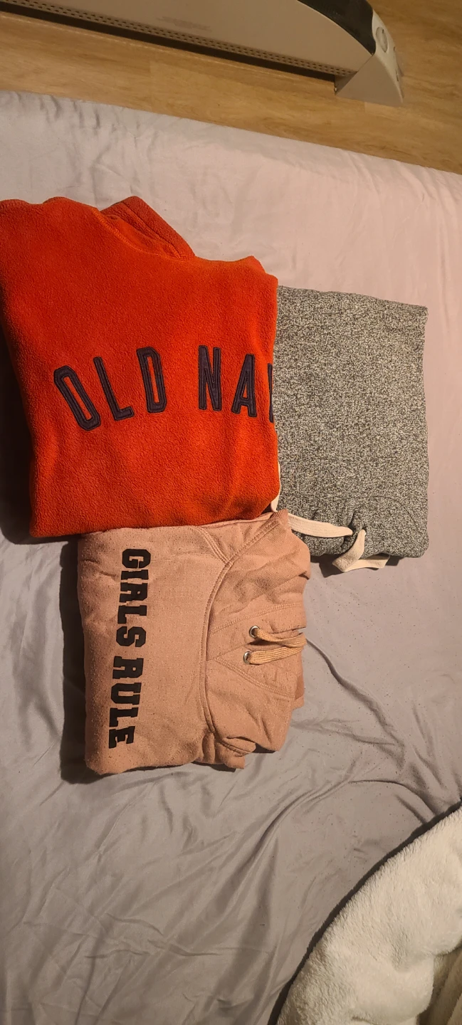 Old Navy Fleece Hoodie, Cabin Fever Sweater & Ardenes Hoodie - photo 2
