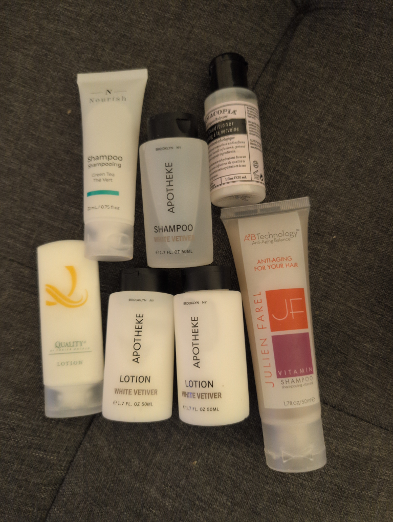 Shampoo and Conditioner Travel Size Lot