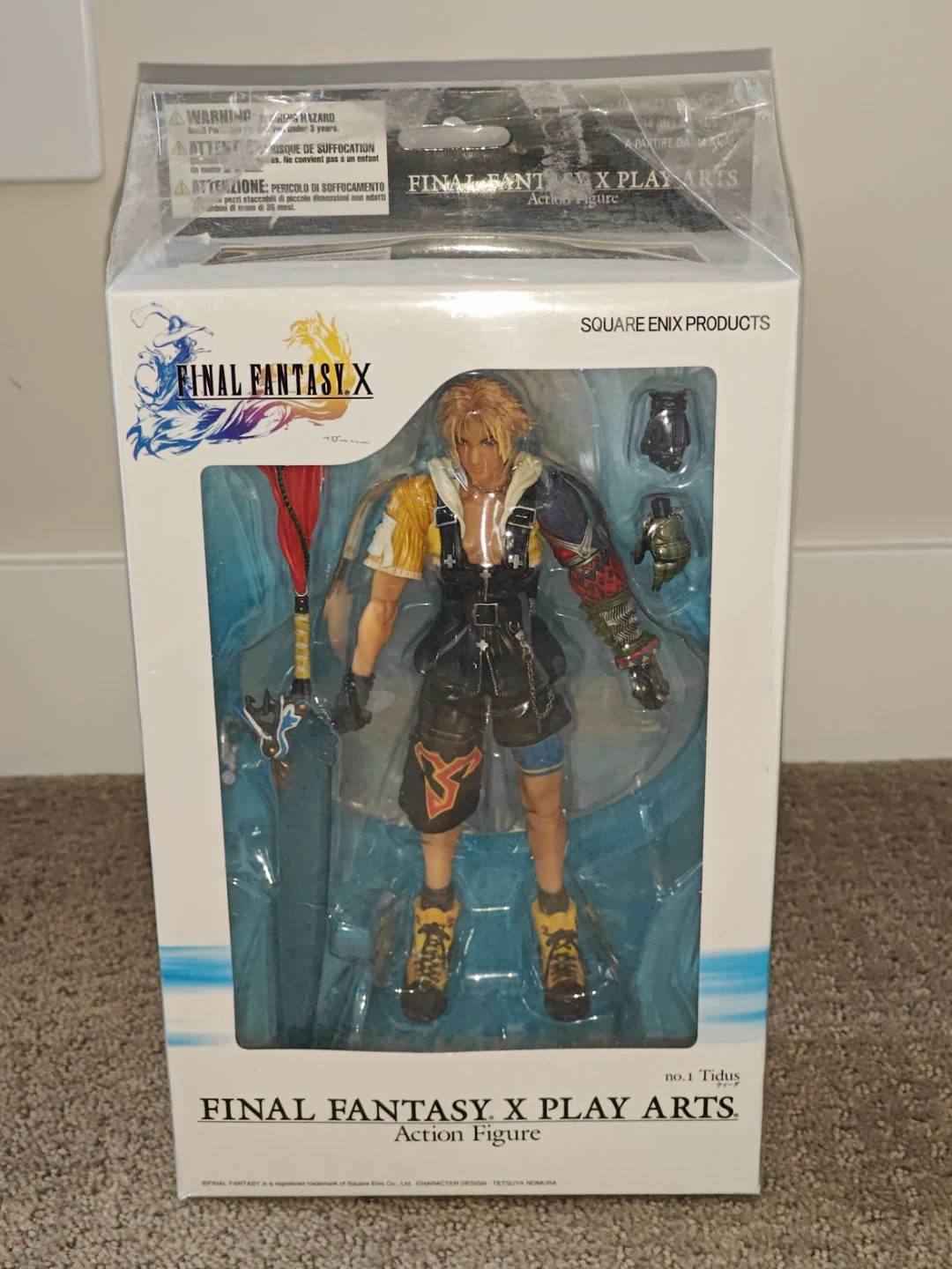 Final Fantasy X Play Arts - Tidus Action Figure FF 10