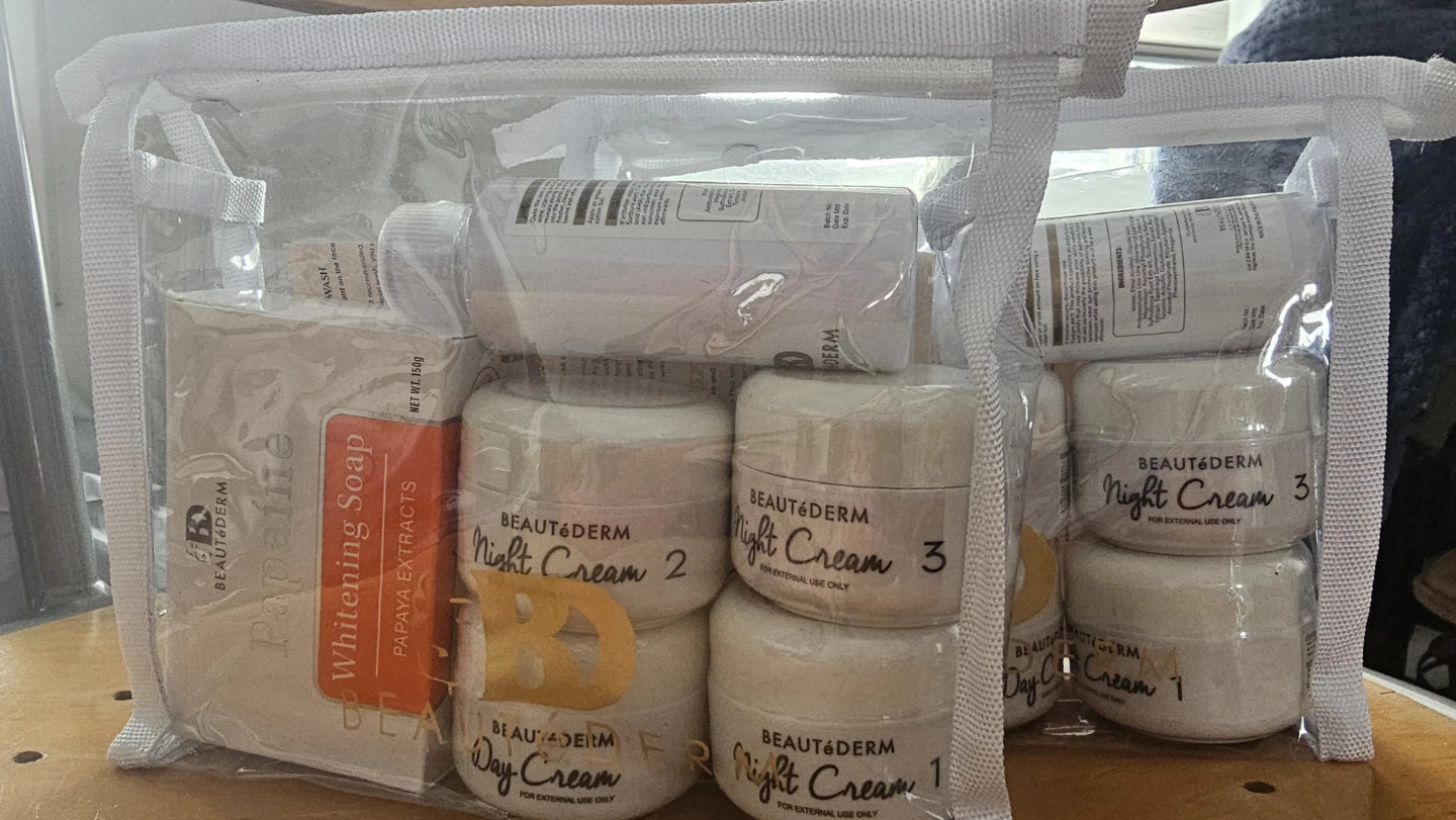BEAUTÉDERM Whitening Soap & Night/Day Cream Set