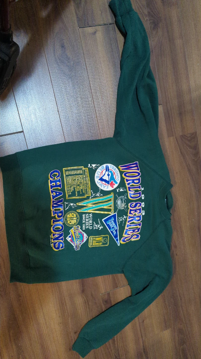 1993 Toronto Blue Jays World Series Champions  Sweatshirt