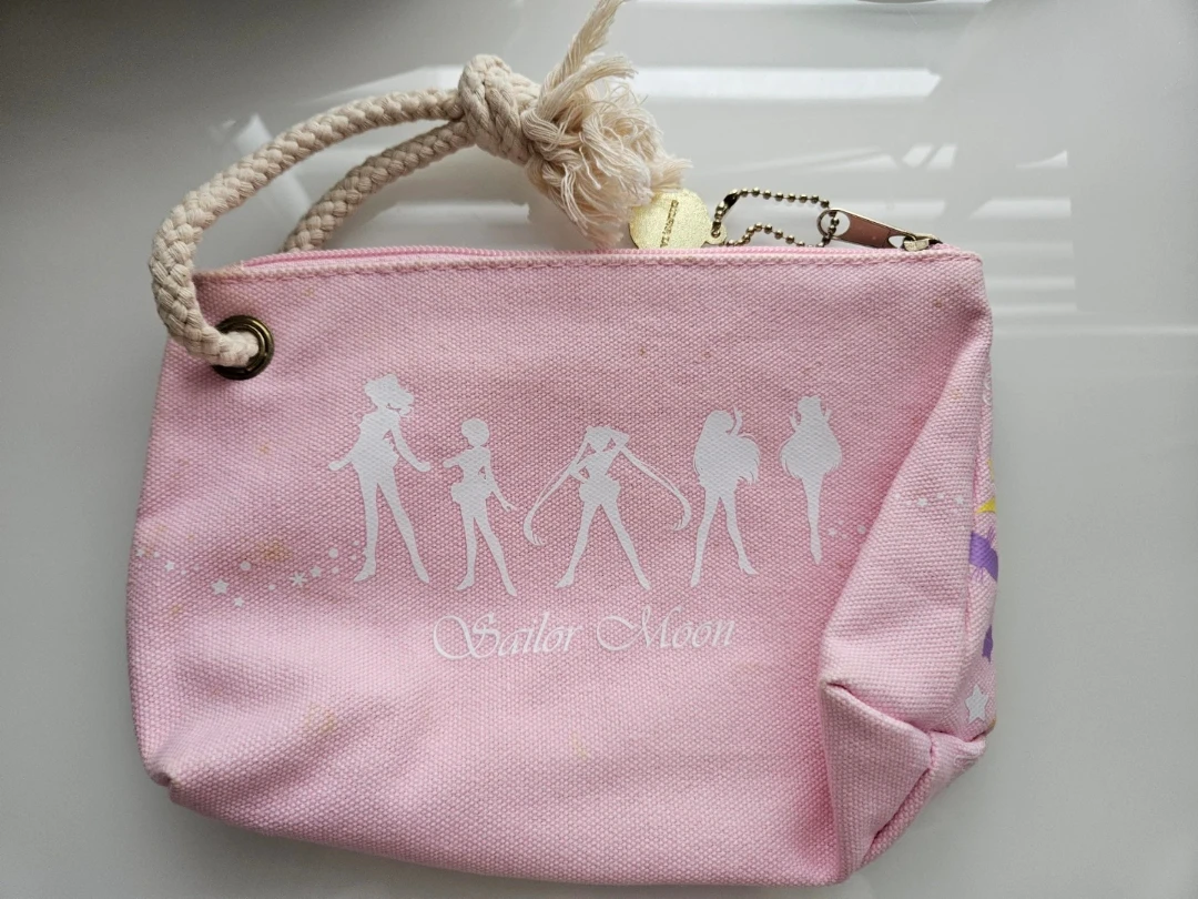 Sailor Moon Pink Canvas Pouch - Free with a purchase - photo 2