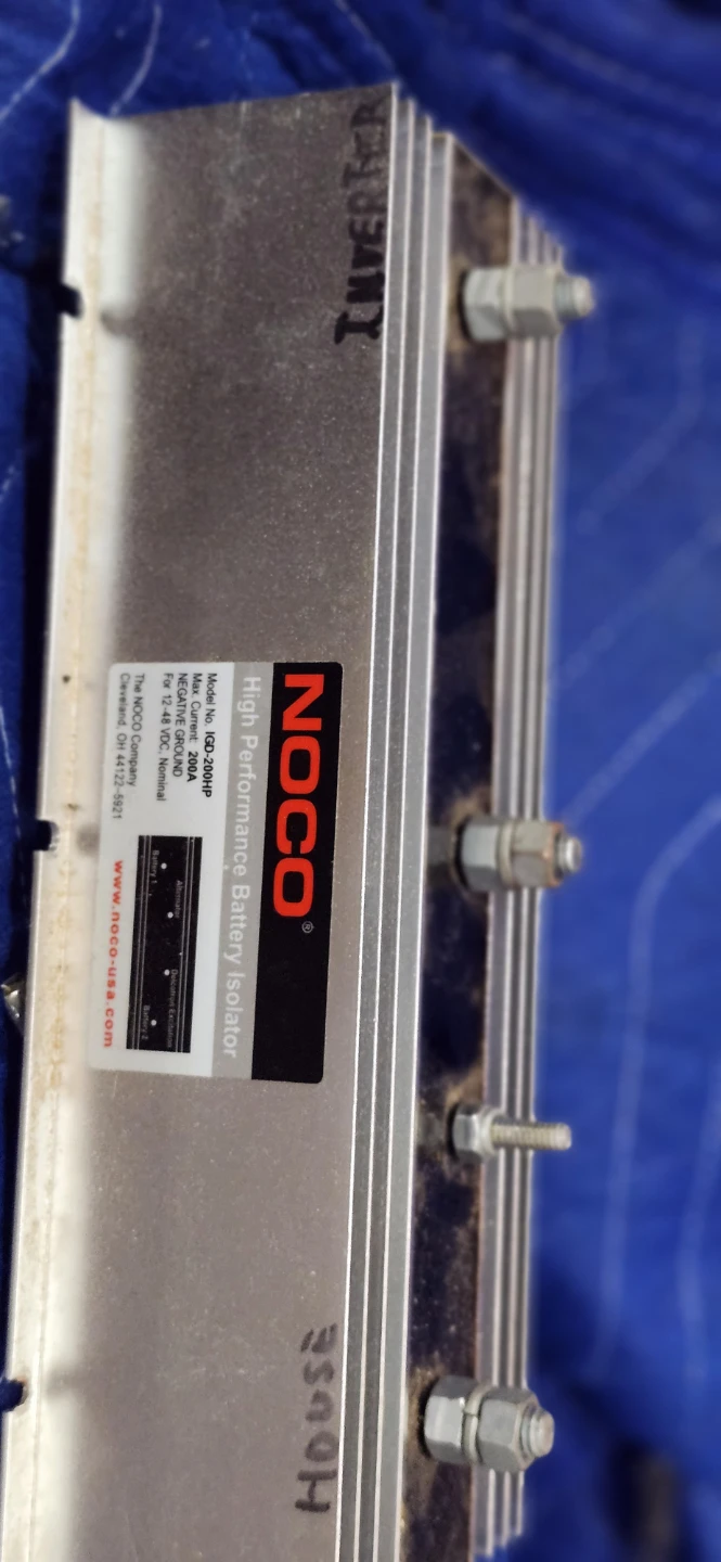 NOCO High Performance Battery Isolator 200A
