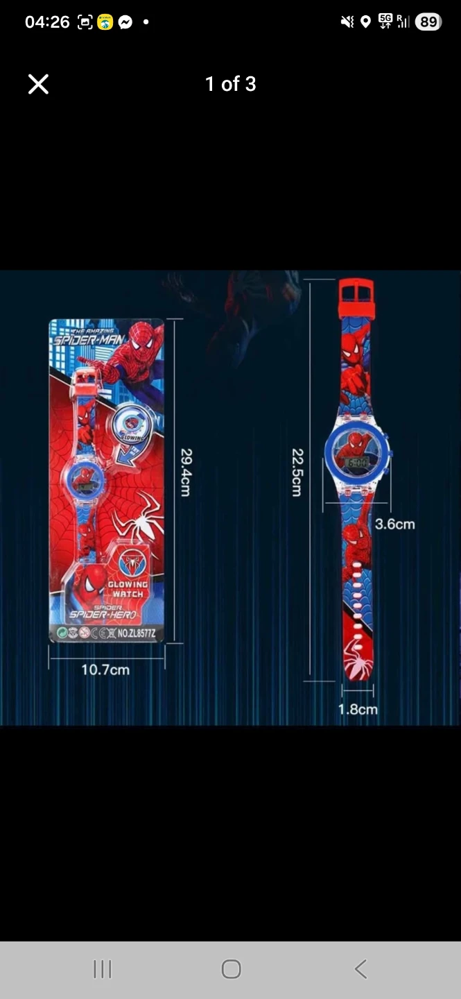 Kids Digital LED Watches with Character Designs - photo 3