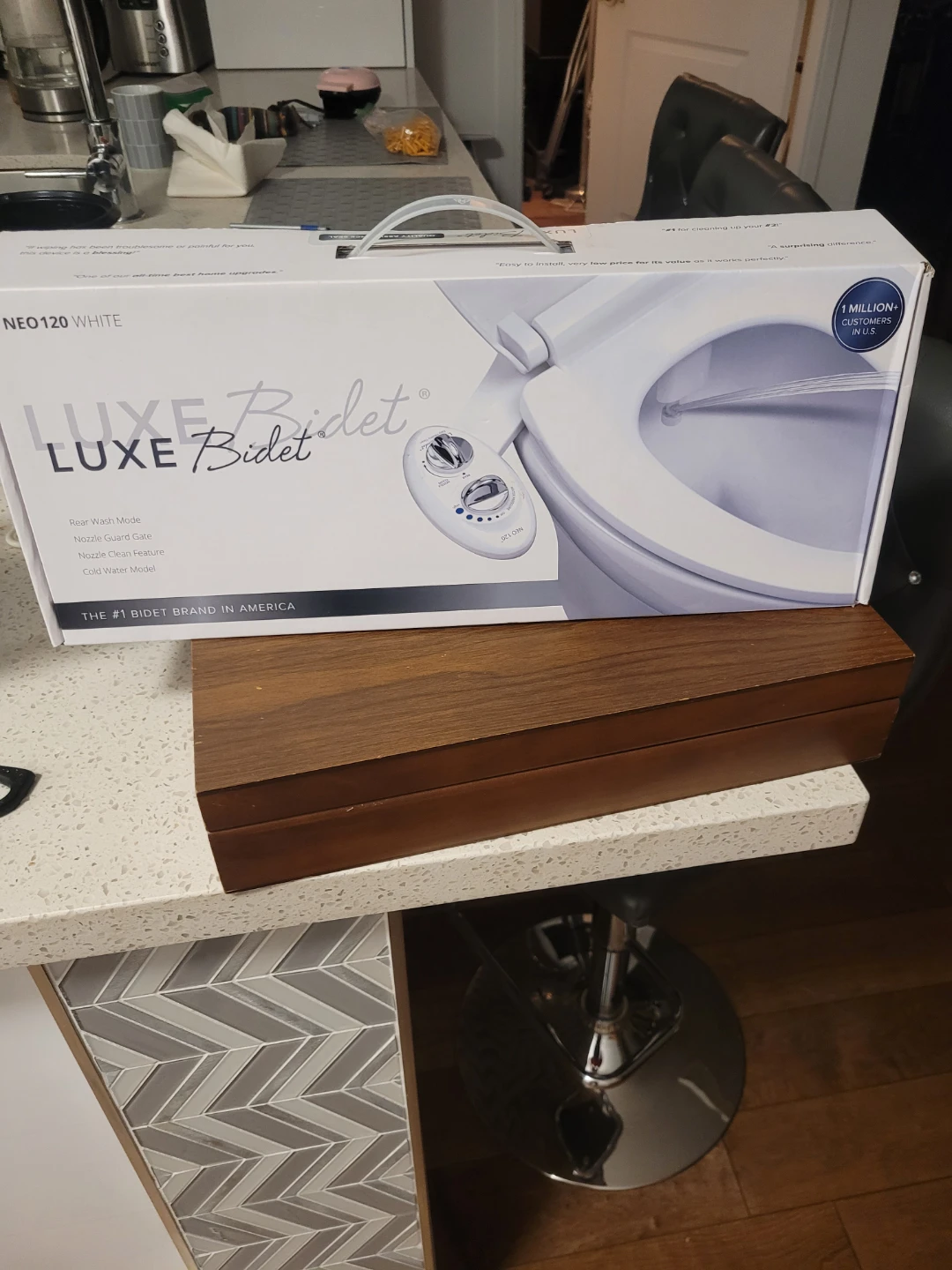 Luxe Bidet NEO120 White Cold Water Model - photo 2