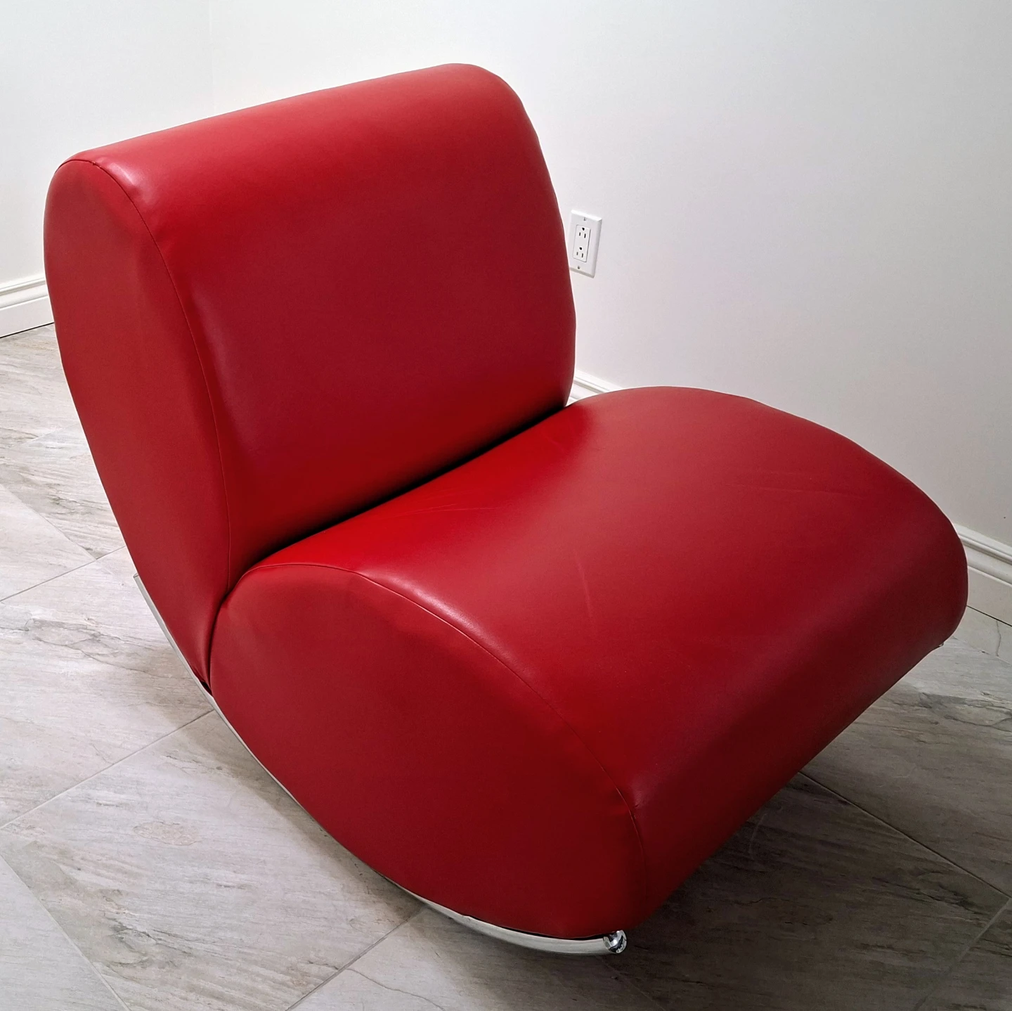 Red Accent Chair - photo 2