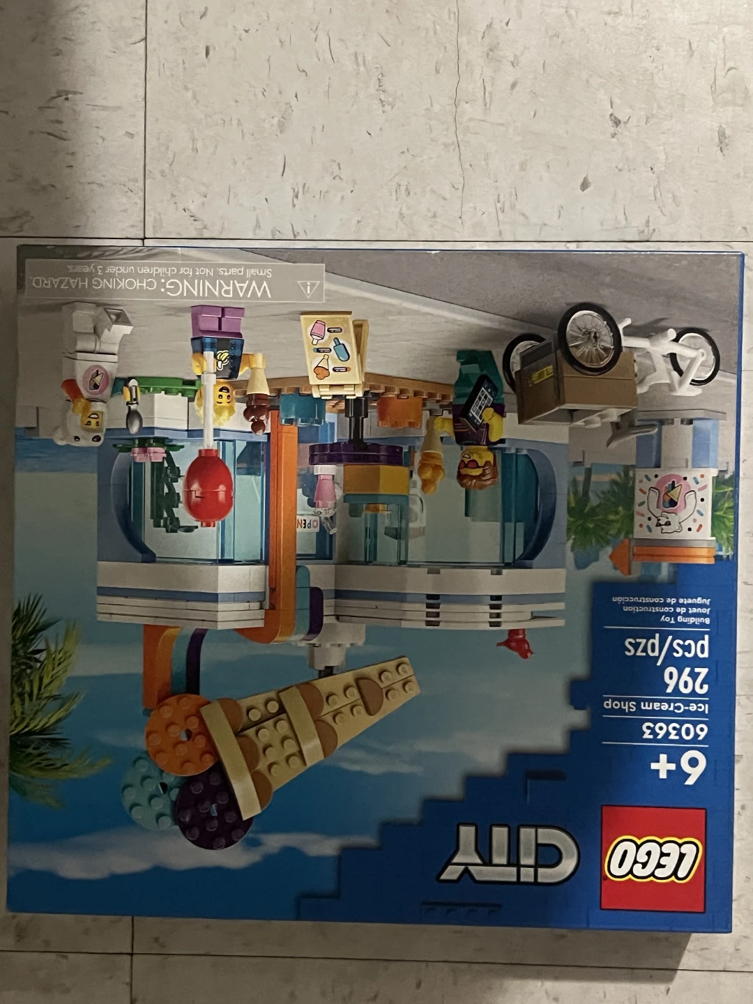LEGO City Ice-Cream Shop Building Toy Set 60363🏆