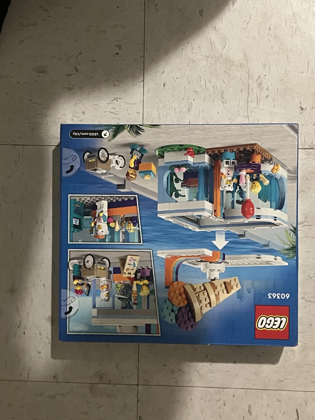 LEGO City Ice-Cream Shop Building Toy Set 60363🏆 - photo 2