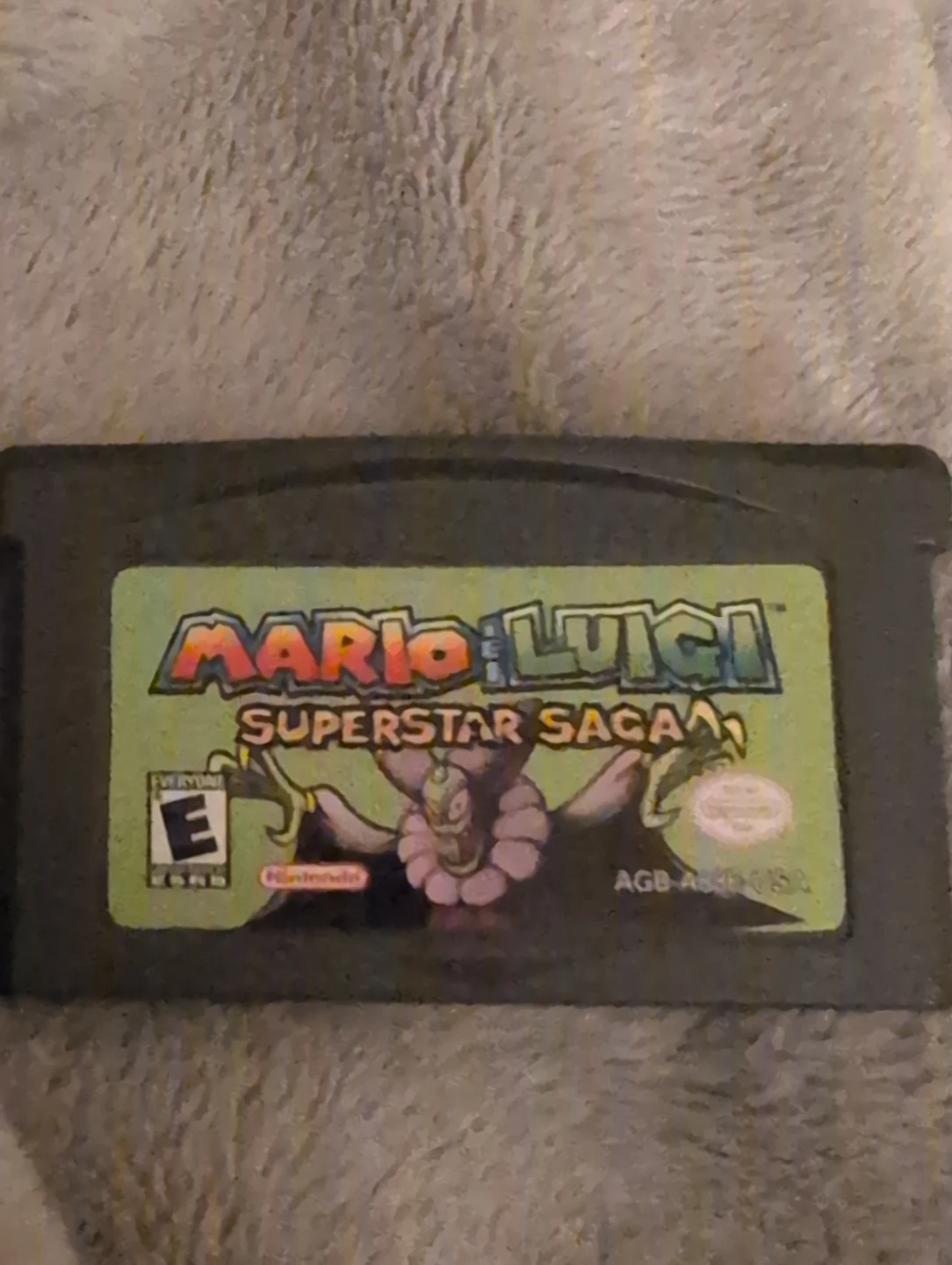 Mario & Luigi: Superstar Saga Game Boy Advance Game