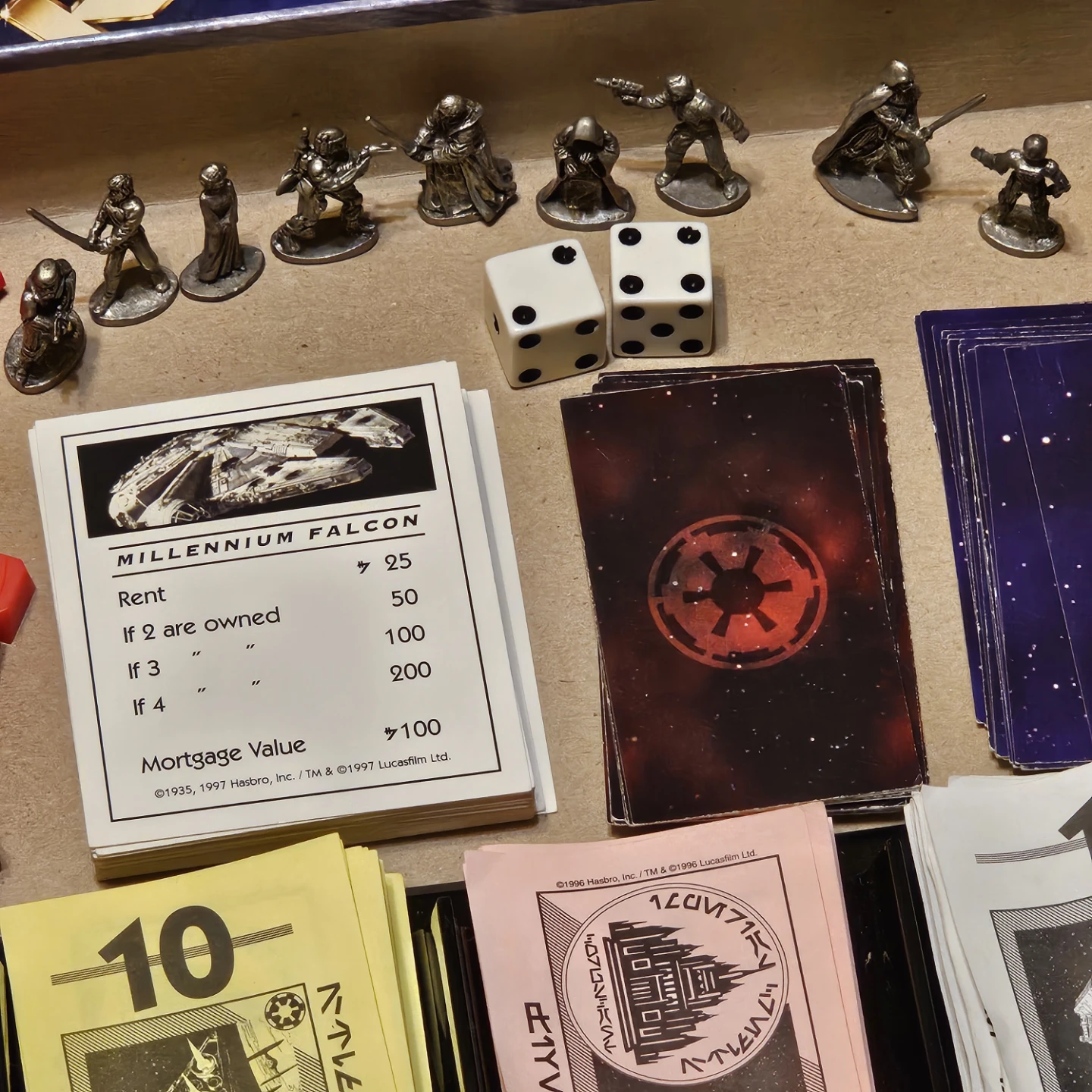 1997 Star Wars Classic Trilogy Board Game - photo 2