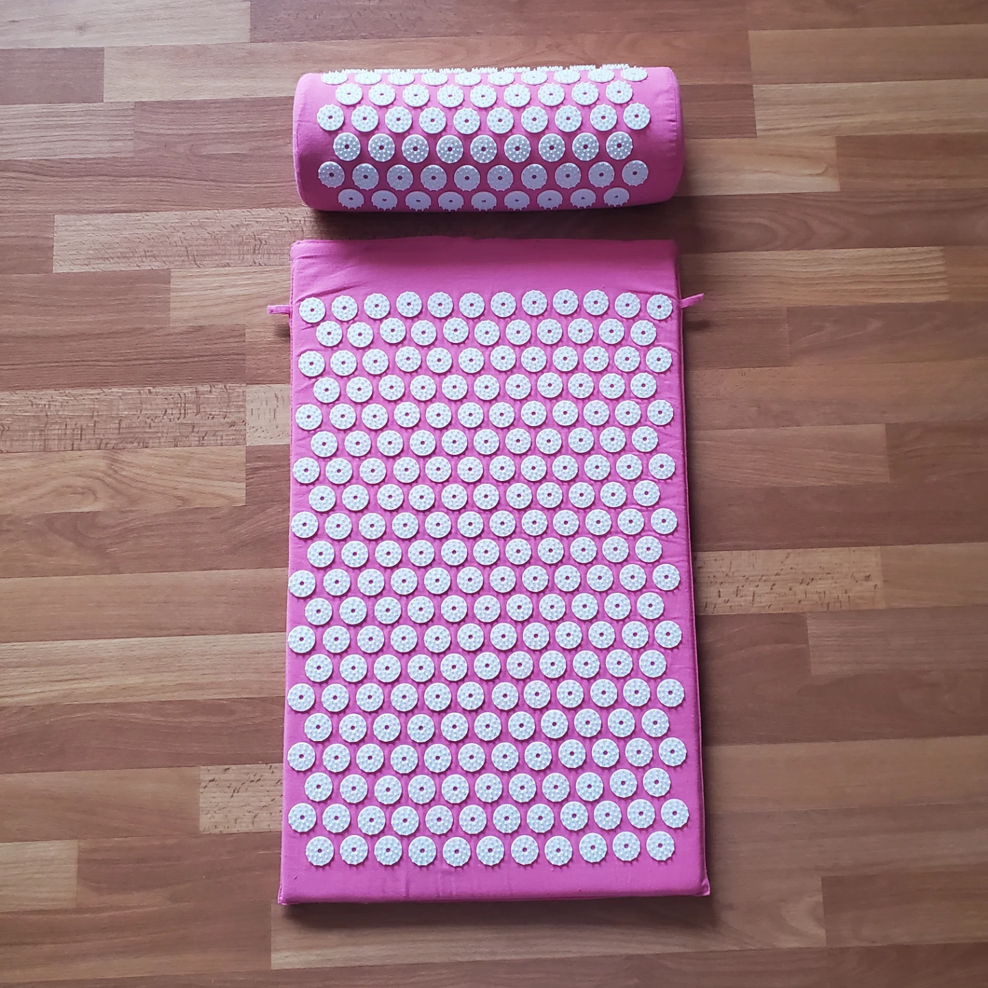 Pink Acupressure Mat and Pillow Set🥕 - photo 2