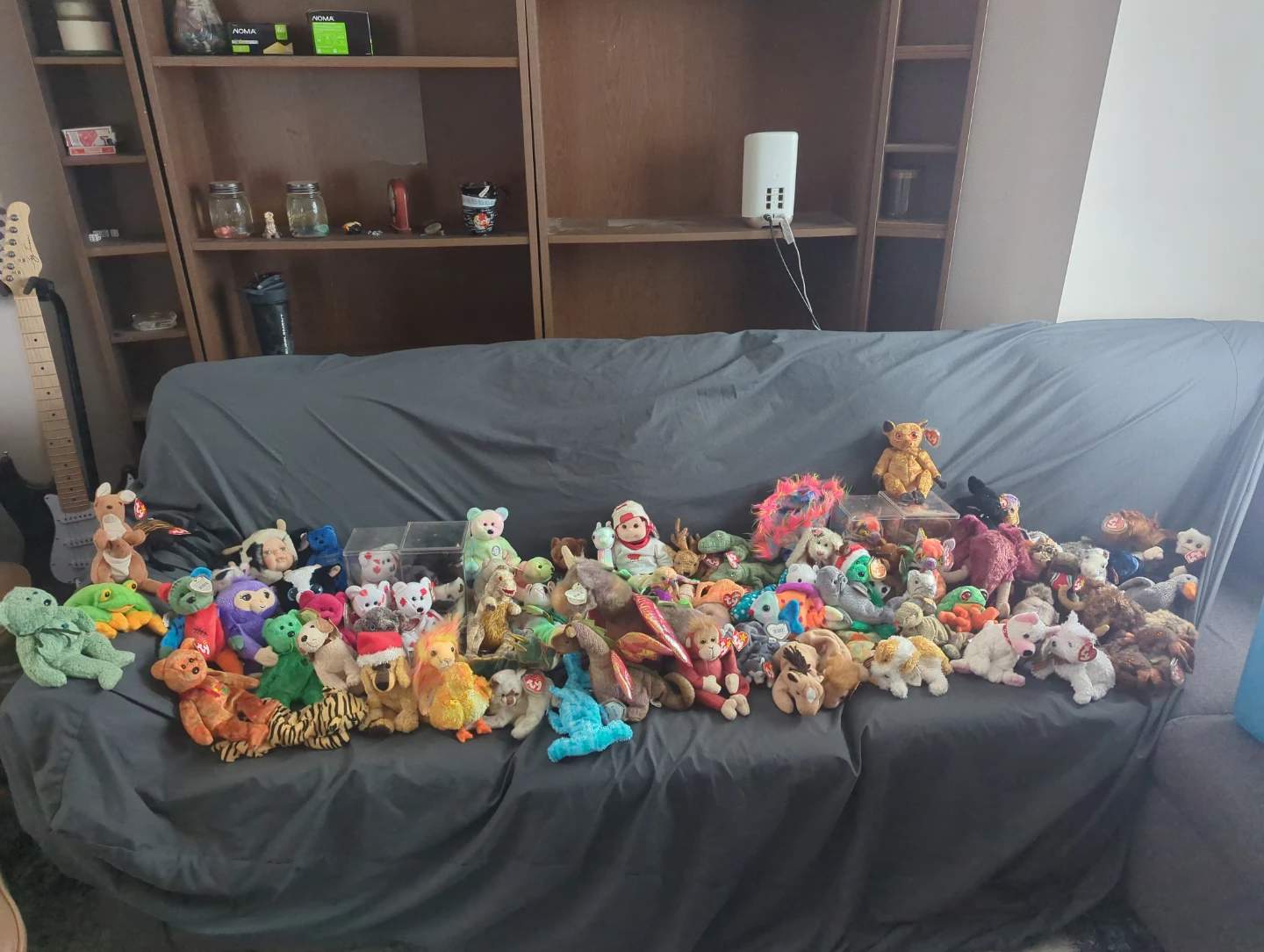 Collection of TY Beanie babies