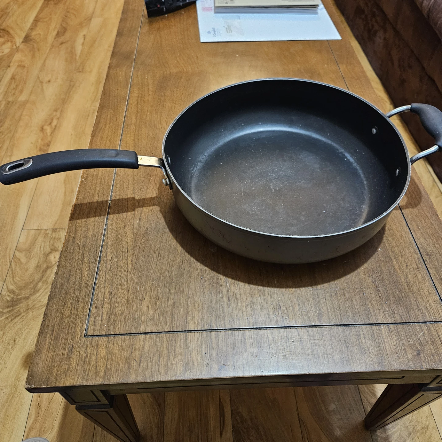 All-Clad Frying Pans (2) and two others