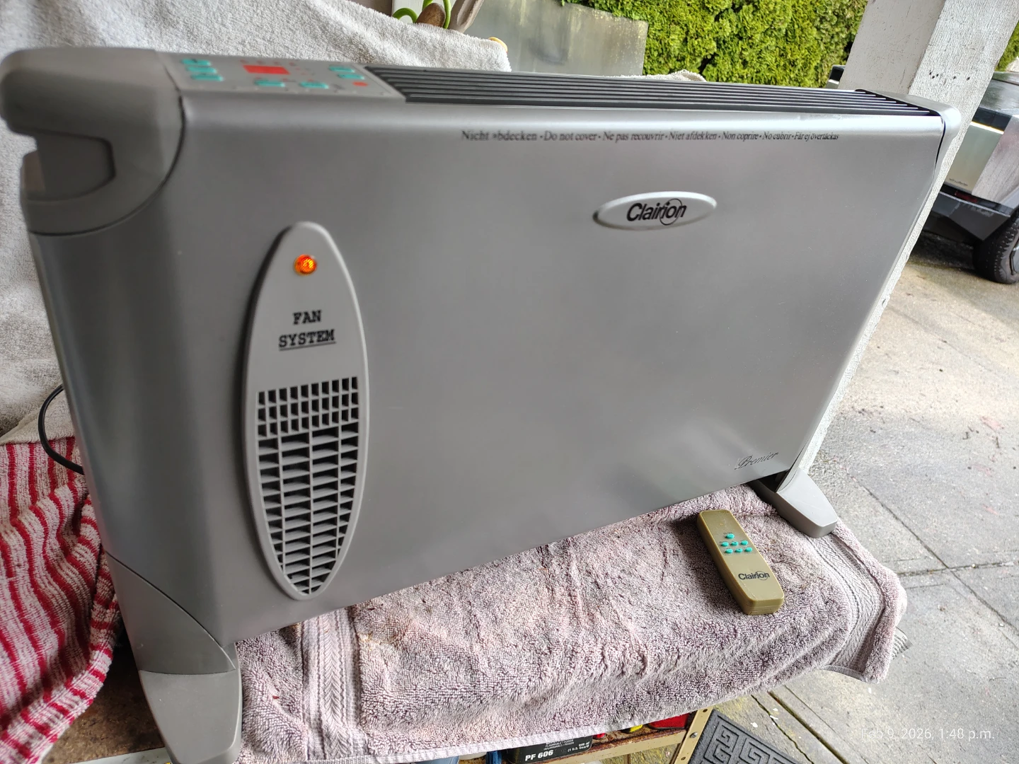 1500 W Deluxe Electronic Silent Panel Heater - photo 2