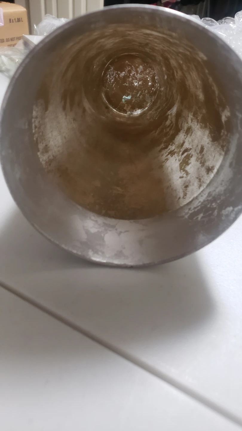 Gold and Silver Metallic Vase - photo 2